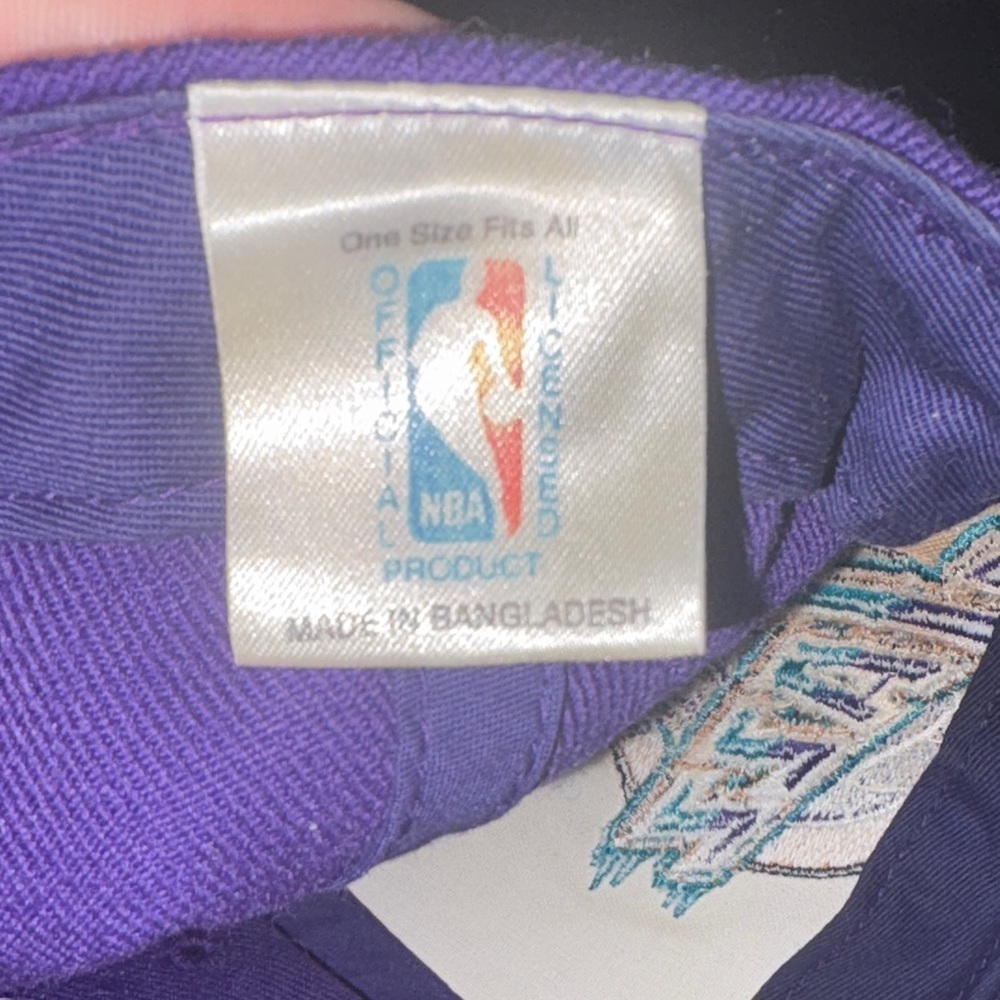 Utah Jazz Purple Vintage baseball hat - Picture 5 of 6